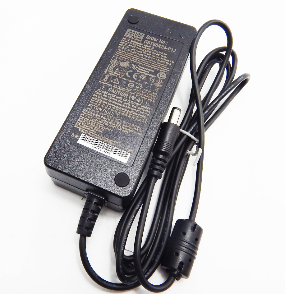 MeanWell DC24V 2.5A 60W GST60A24 AC To DC Reliable Green Industrial LED Power Adaptor MeanWell DC24V 2.5A 60W GST60A24 AC To DC Reliable Green Industrial LED Power Adaptor